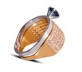Кольцо с камнями К212850