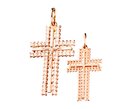 Крестик с камнями кр50069