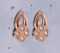 Серьги с камнями С41210