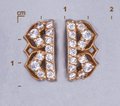 Серьги с камнями С41187