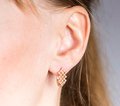 Серьги с камнями С110595
