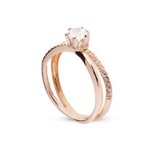 Кольцо с камнями