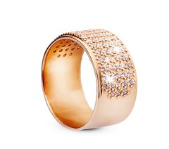 Кольцо с камнями