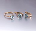 Серьги с камнями С100095