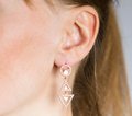 Серьги длинные С41016