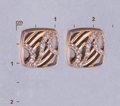 Серьги гвоздики С310880