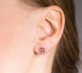 Серьги гвоздики С40972