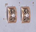 Серьги с камнями С41145