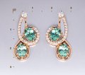 Серьги с камнями СЦ-200