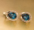 Серьги с камнями С310320