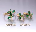 Серьги с камнями С40277