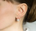 Серьги с жемчугом С110945