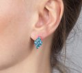Серьги с камнями С868