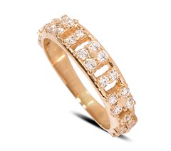 Кольцо с камнями