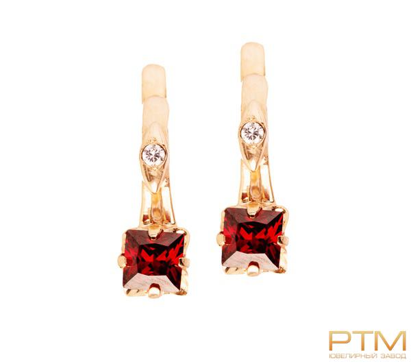 Серьги с камнями с29990