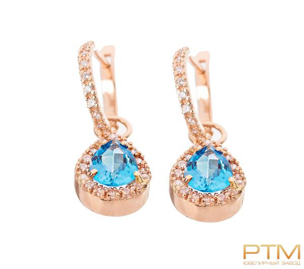 Серьги длинные С105185