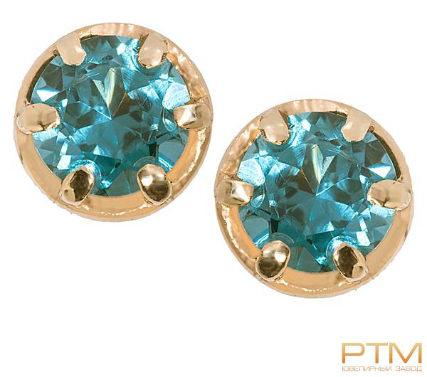 Серьги гвоздики С310140
