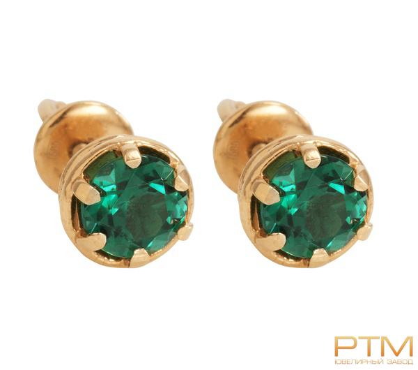 Серьги гвоздики С310140