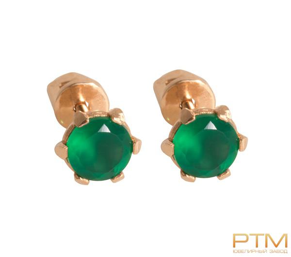 Серьги гвоздики С310150