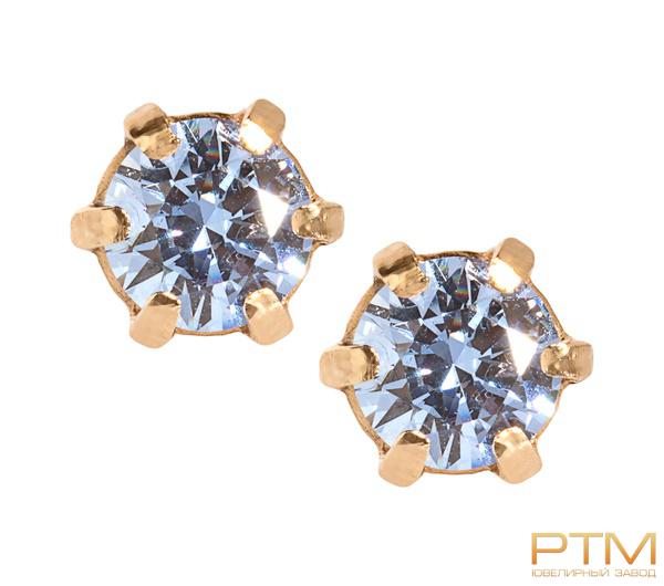 Серьги гвоздики С310160