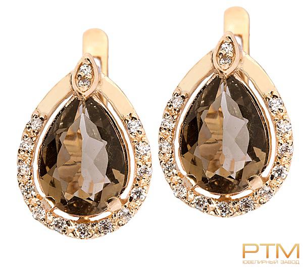 Серьги с камнями С310320