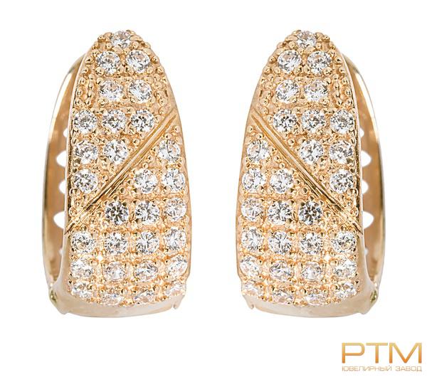 Серьги с камнями С310370