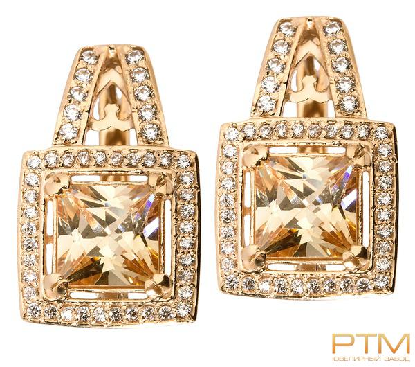 Серьги с камнями С310600