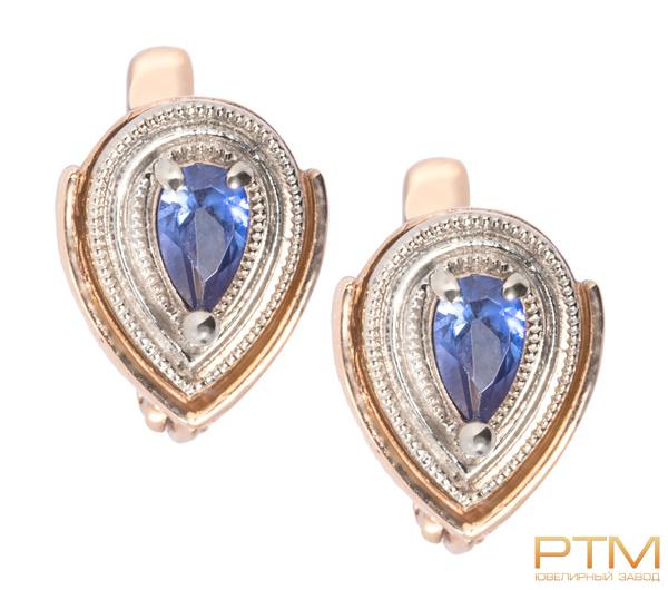 Серьги с камнями С301050