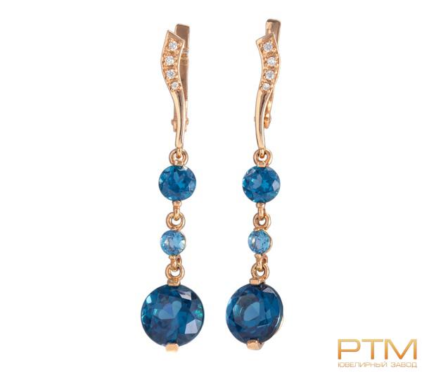 Серьги длинные С310790