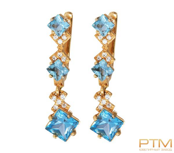 Серьги длинные С310830