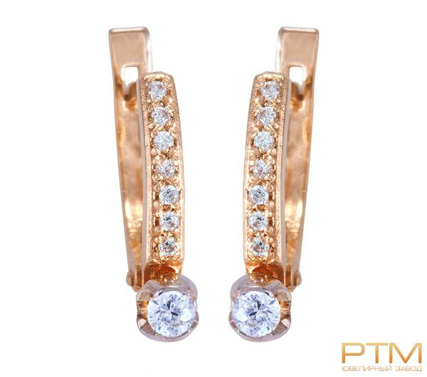 Серьги с камнями С310950