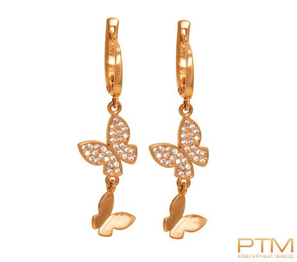Серьги длинные С310870