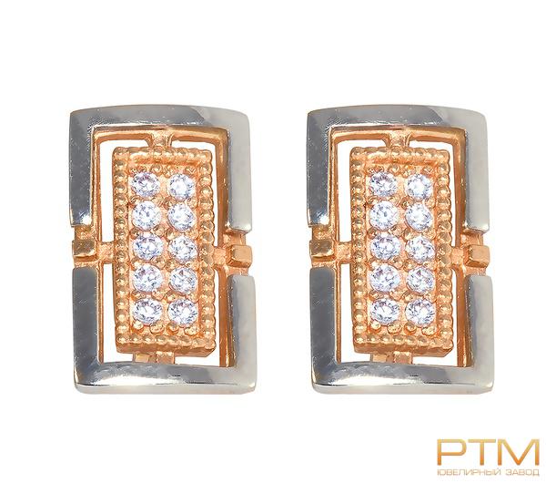 Серьги с камнями с41161