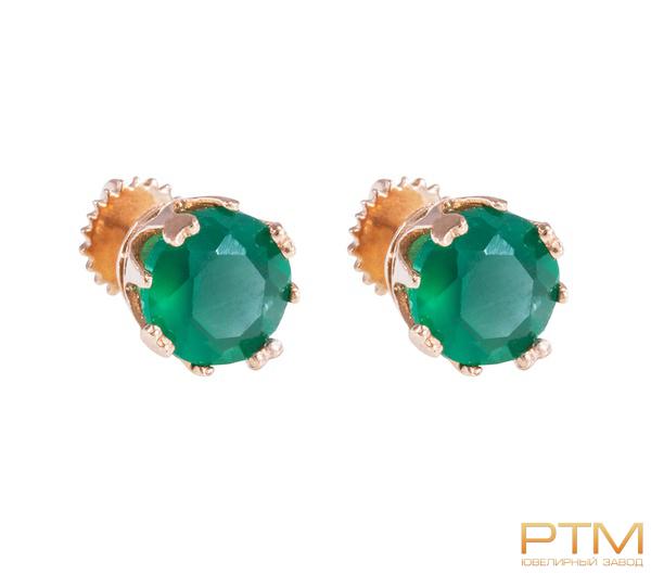 Серьги гвоздики С450