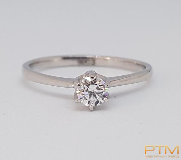 Кольцо с бриллиантами К0673